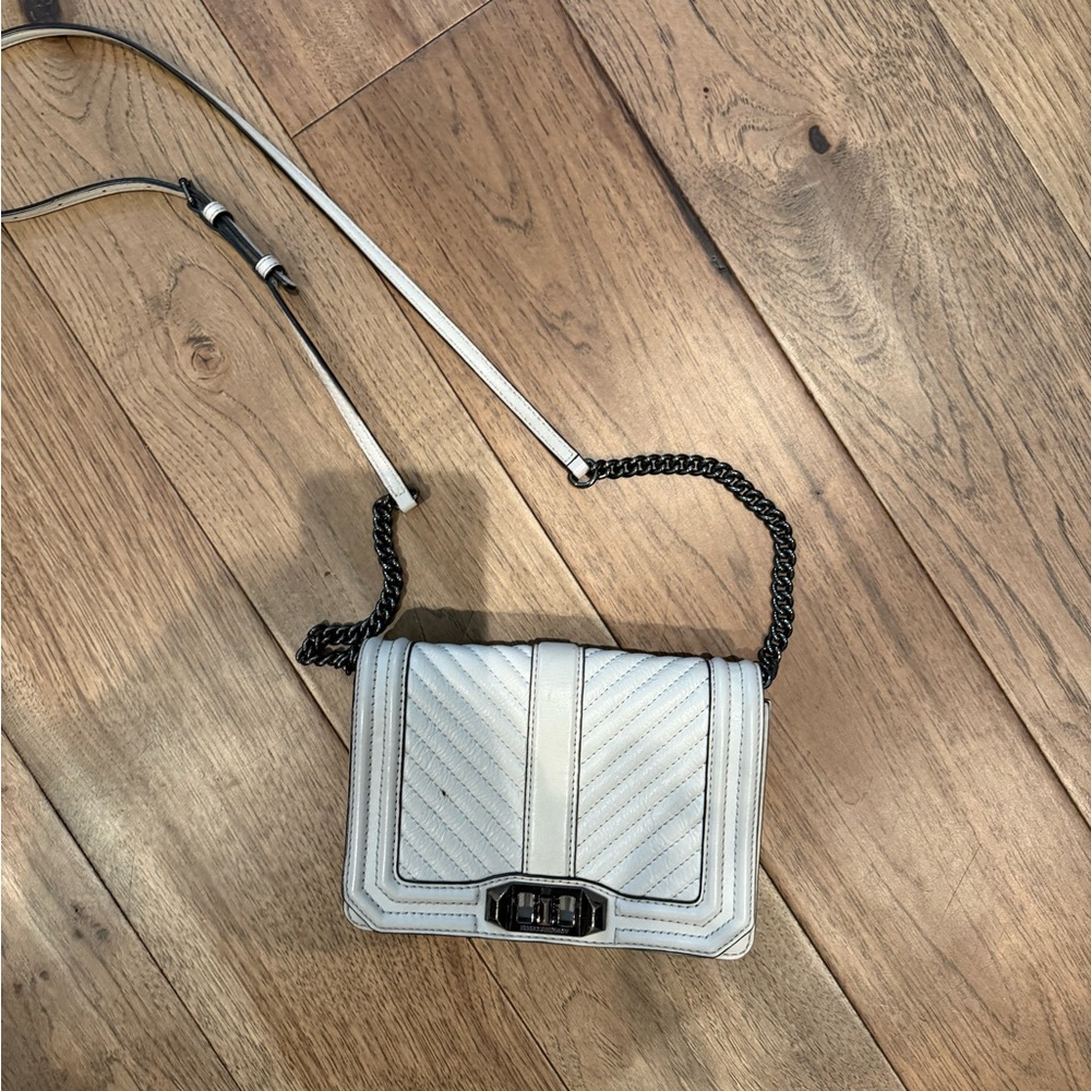 Rebecca Minkoff White Crossbody Bag